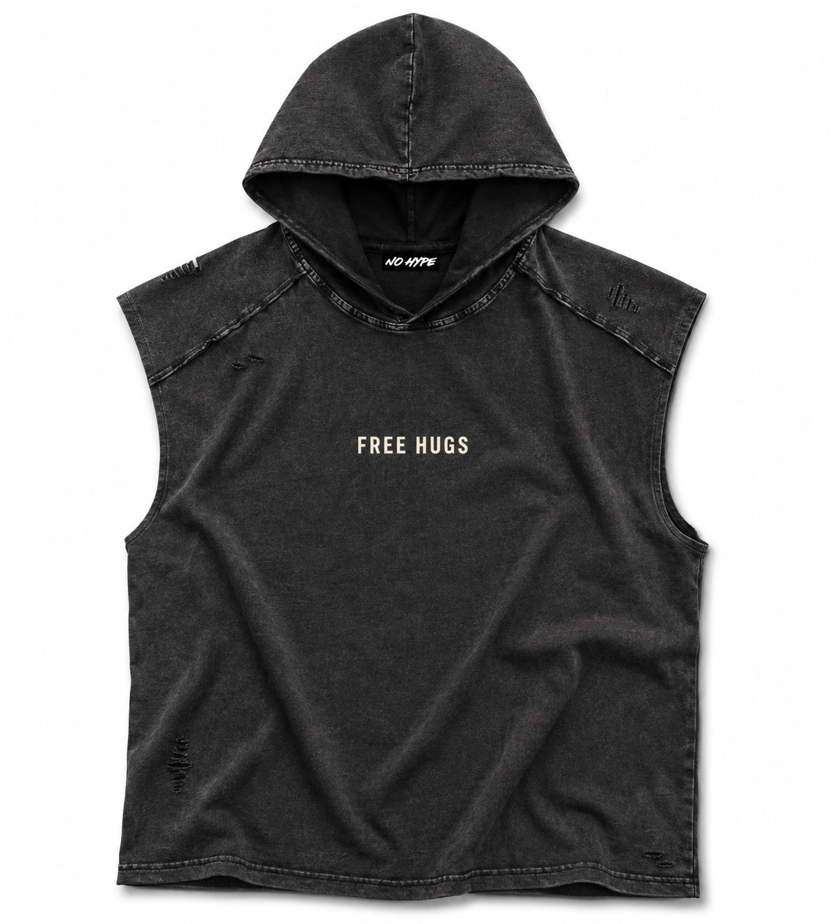Free Hugs Hooded Tank