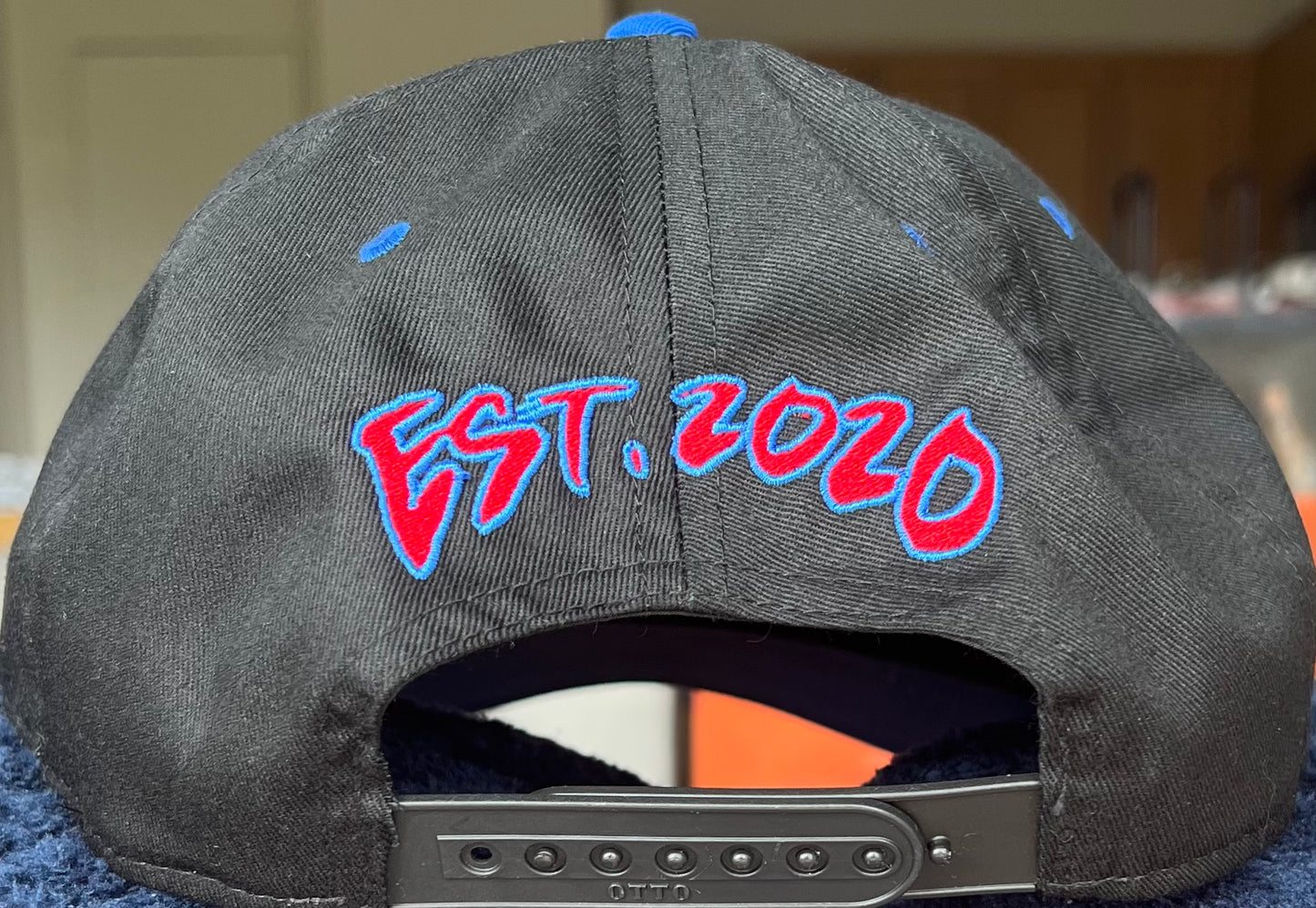 No Hype Classic Snapback - Black/Blue/Red