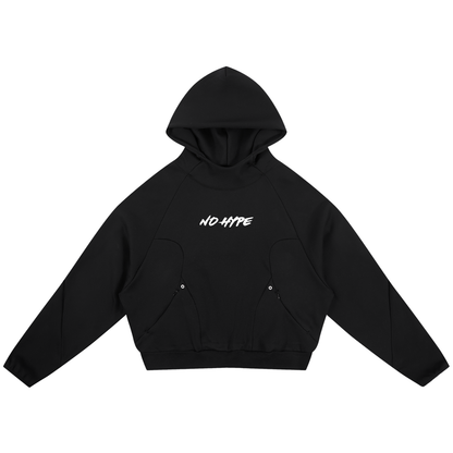 Raglan Pocketed Hoodie