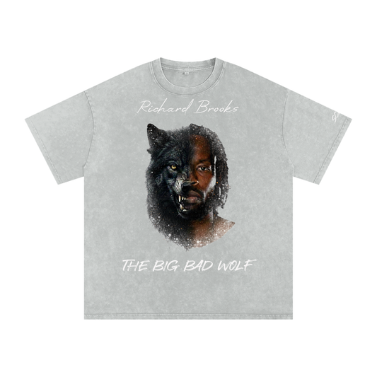 The Big Bad Wolf Snow Wash - Light Gray