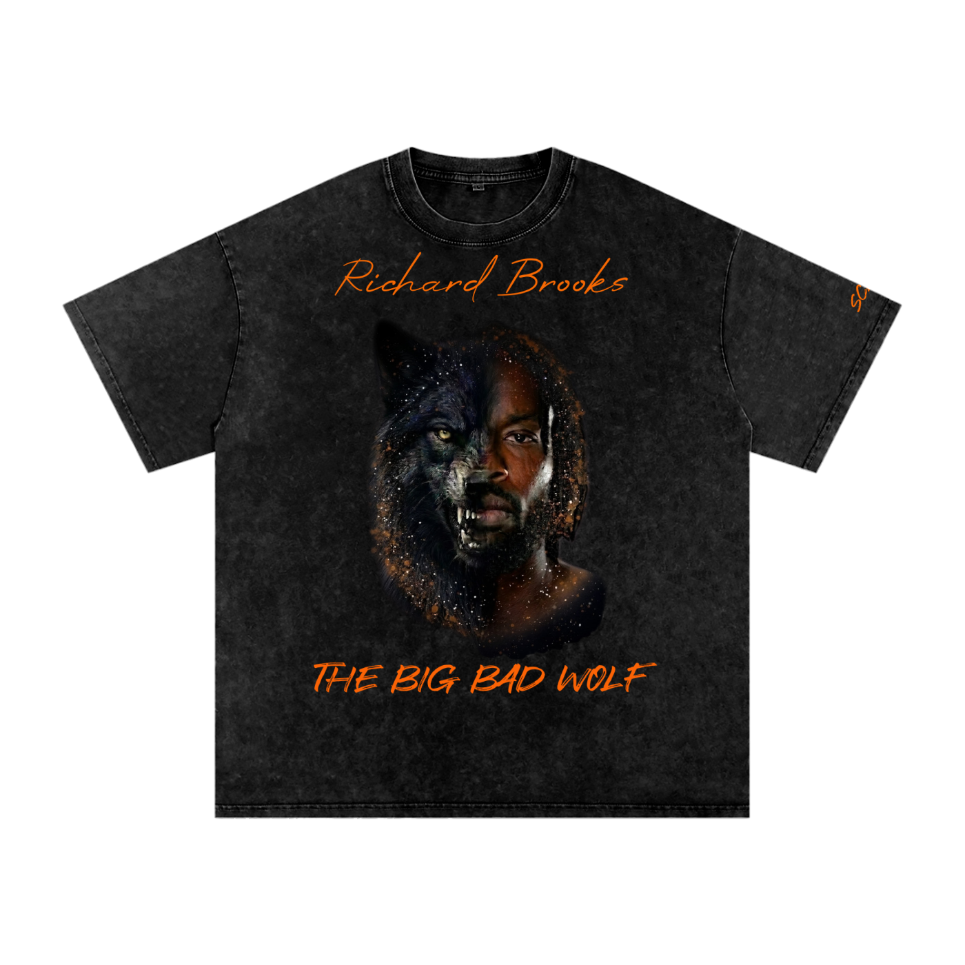 The Big Bad Wolf Snow Wash - Black