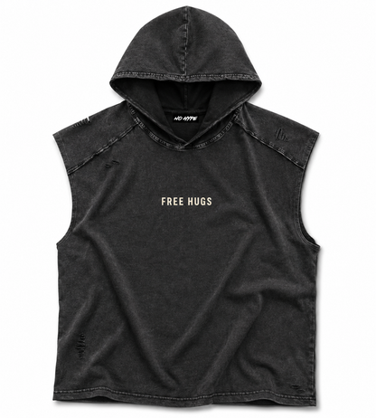 Free Hugs Hooded Tank