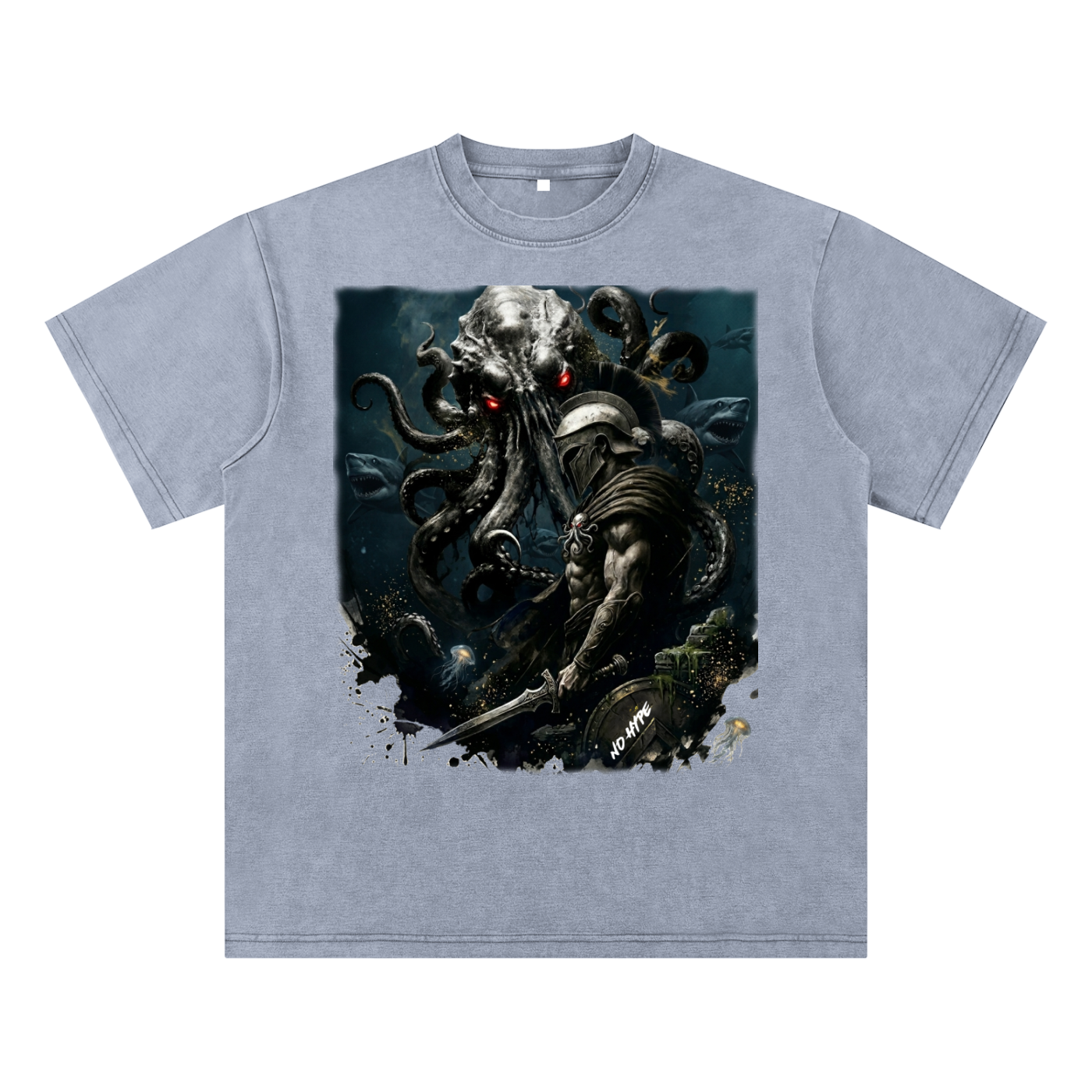 Uprise X No Hype Bamboo Snow Washed MMA T