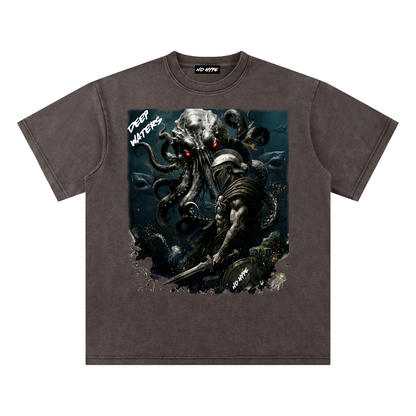Uprise X No Hype Deep Waters MMA Bamboo Snow Washed T