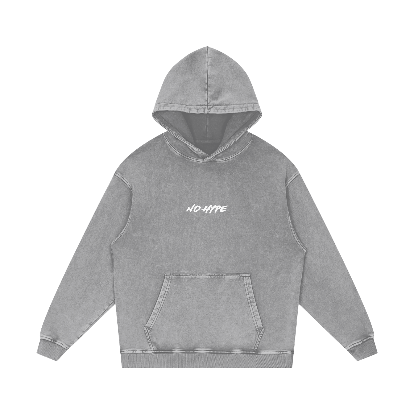 The Big Bad Wolf Snow Washed Oversized Hoodie