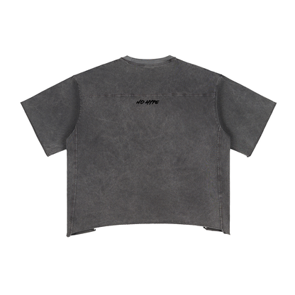 The People's Trophy Raw Edge Snow Washed Boxy T-Shirt