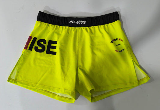 No Hype x Uprise Hybrid MMA Shorts - Neon