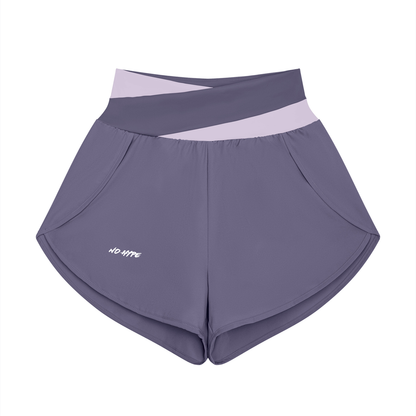 W Yoga Panelled Shorts