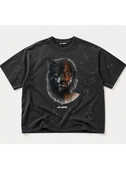 Big Bad Wolf Sunfade Paint T