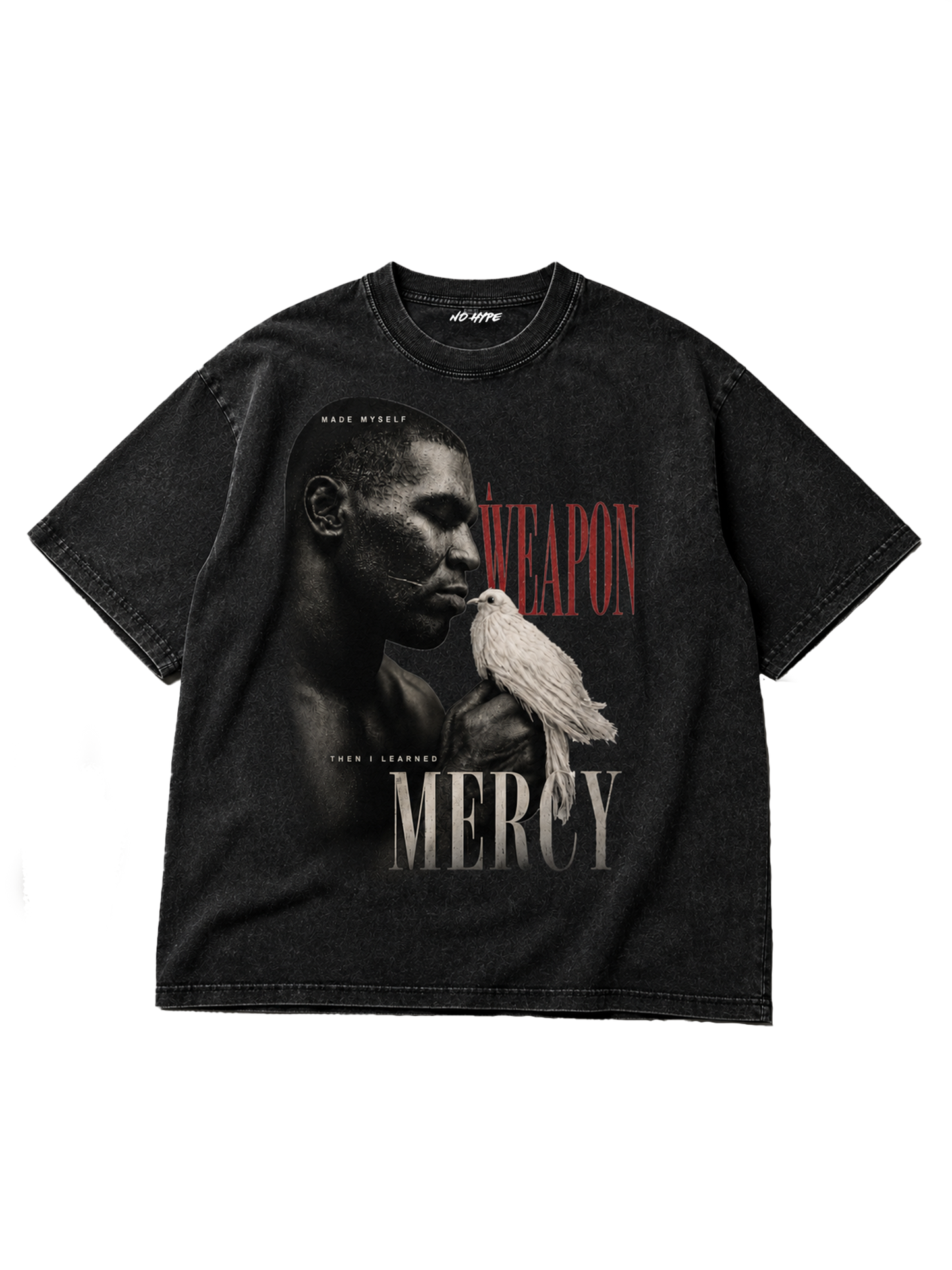 Weapon. Mercy.