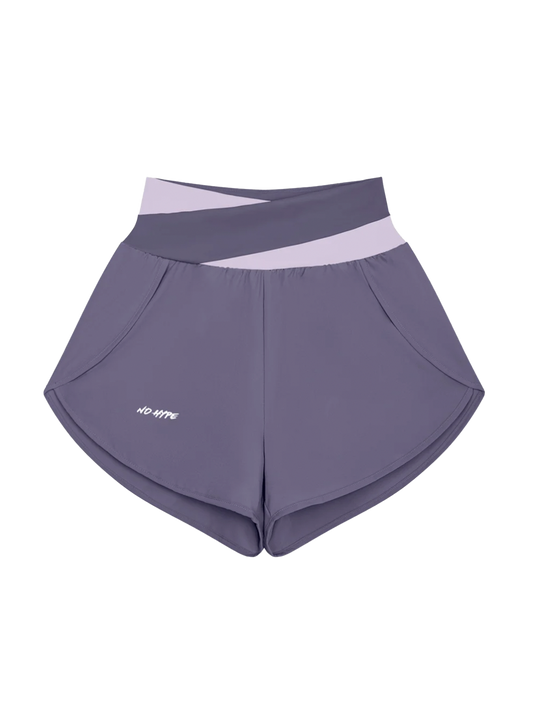 W Yoga Panelled Shorts