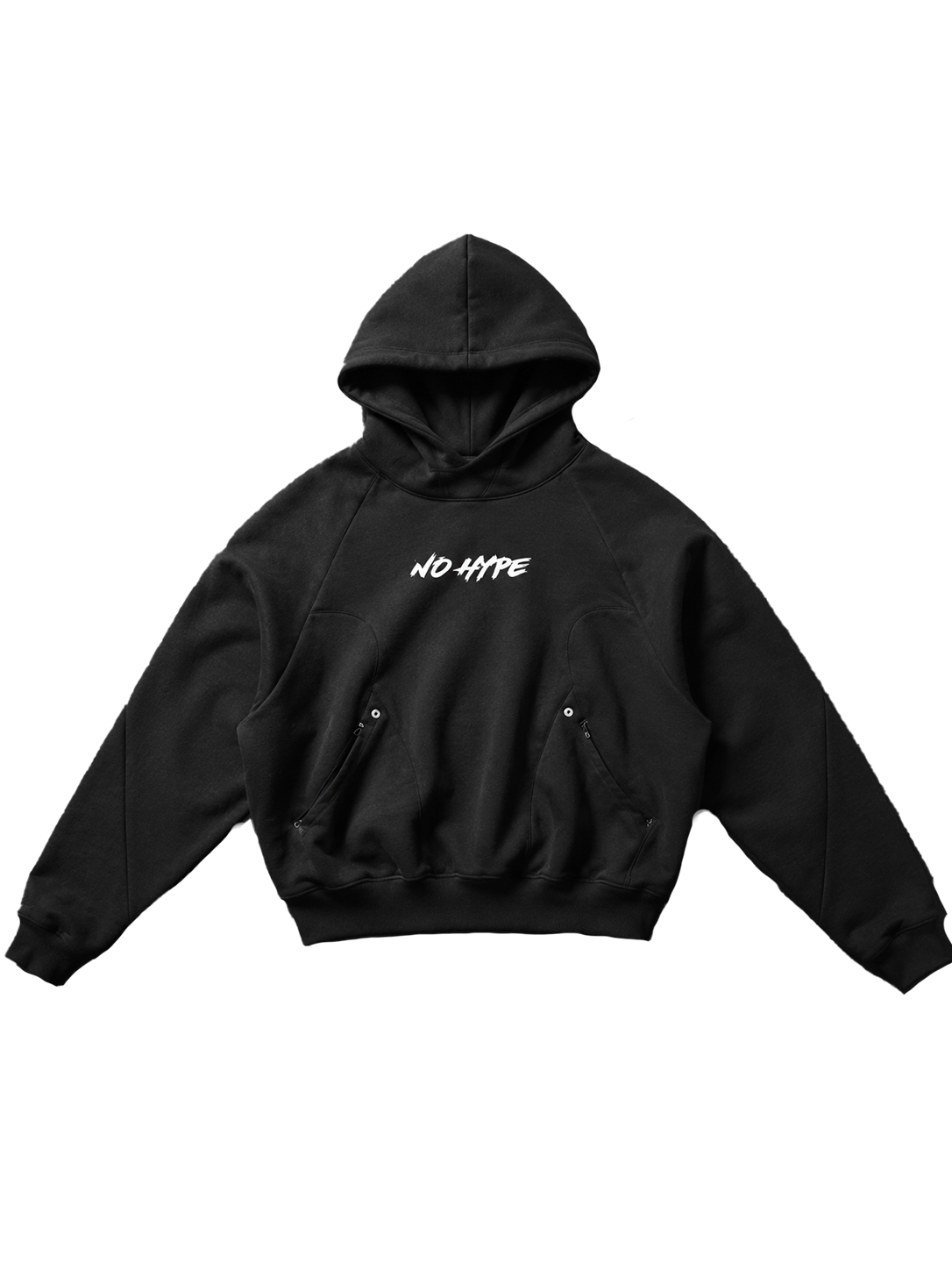 Raglan Pocketed Hoodie