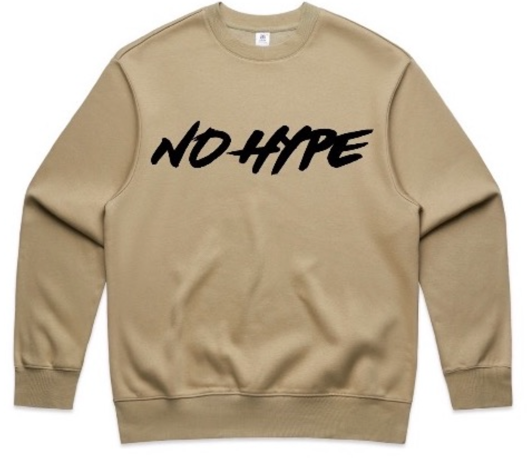 No Hype Crew Neck (Sand)