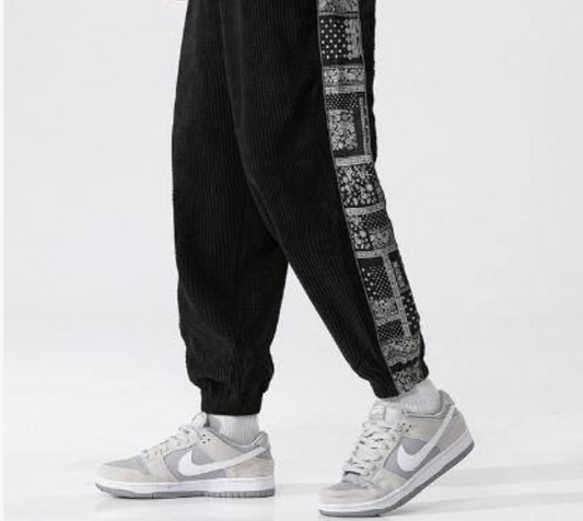 No Hype Paisley Joggers