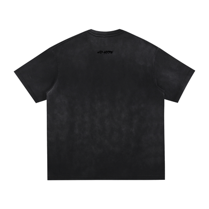 Valle Kratos Vintage Washed Hand-Frayed T-Shirt