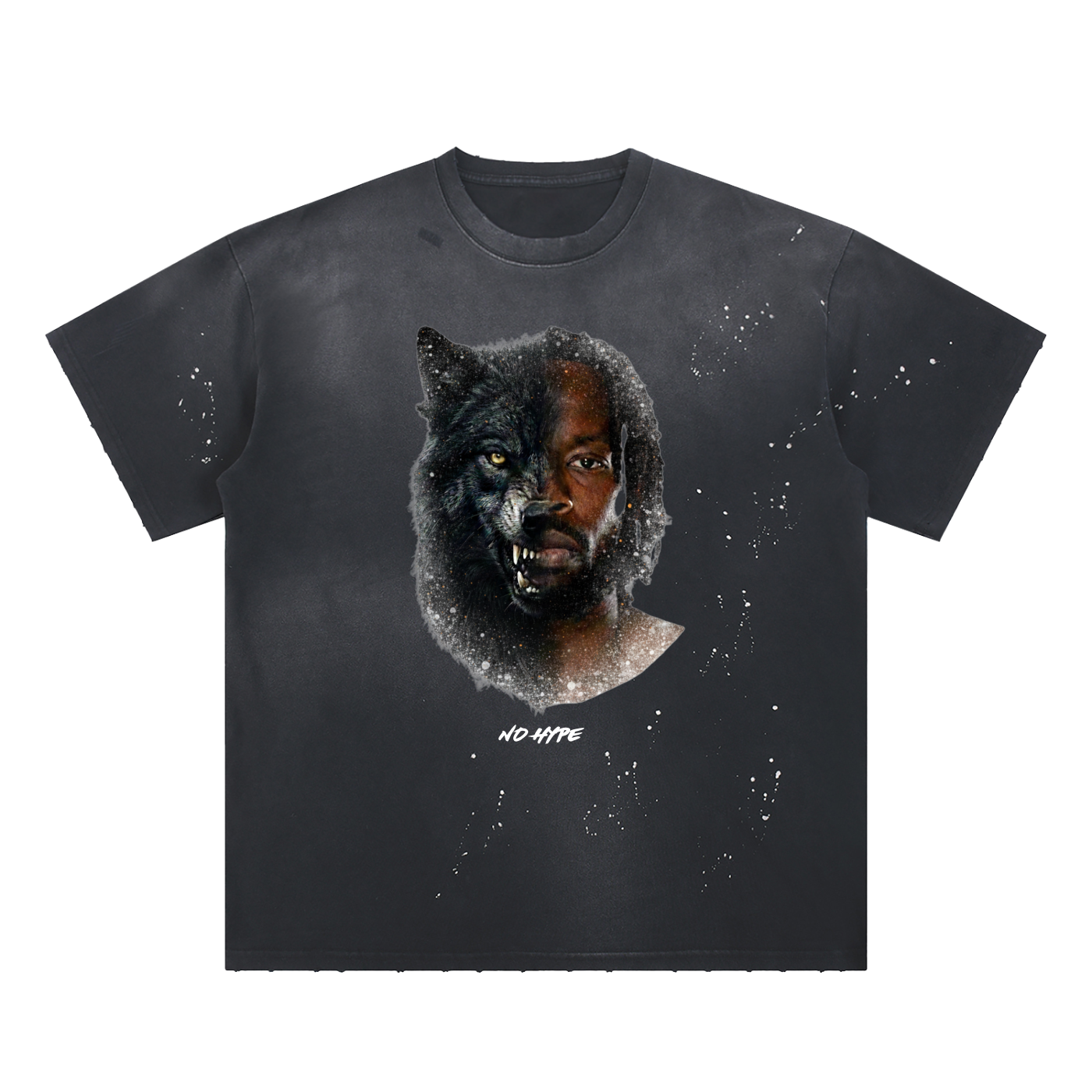 Big Bad Wolf Sunfade Paint T