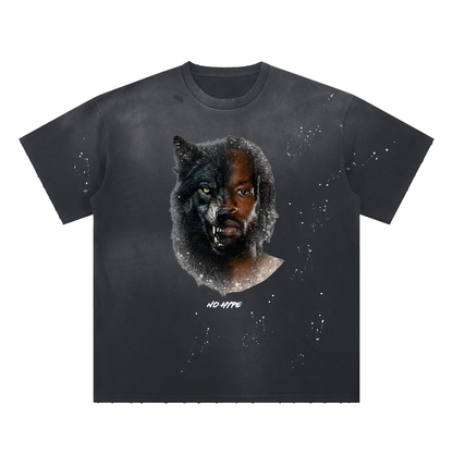 Big Bad Wolf Sunfade Paint T