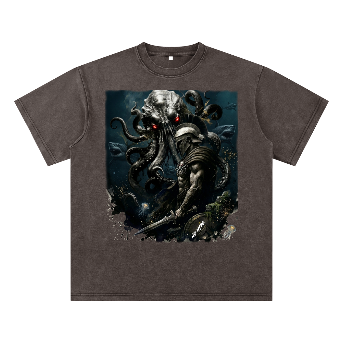 Uprise X No Hype Bamboo Snow Washed MMA T