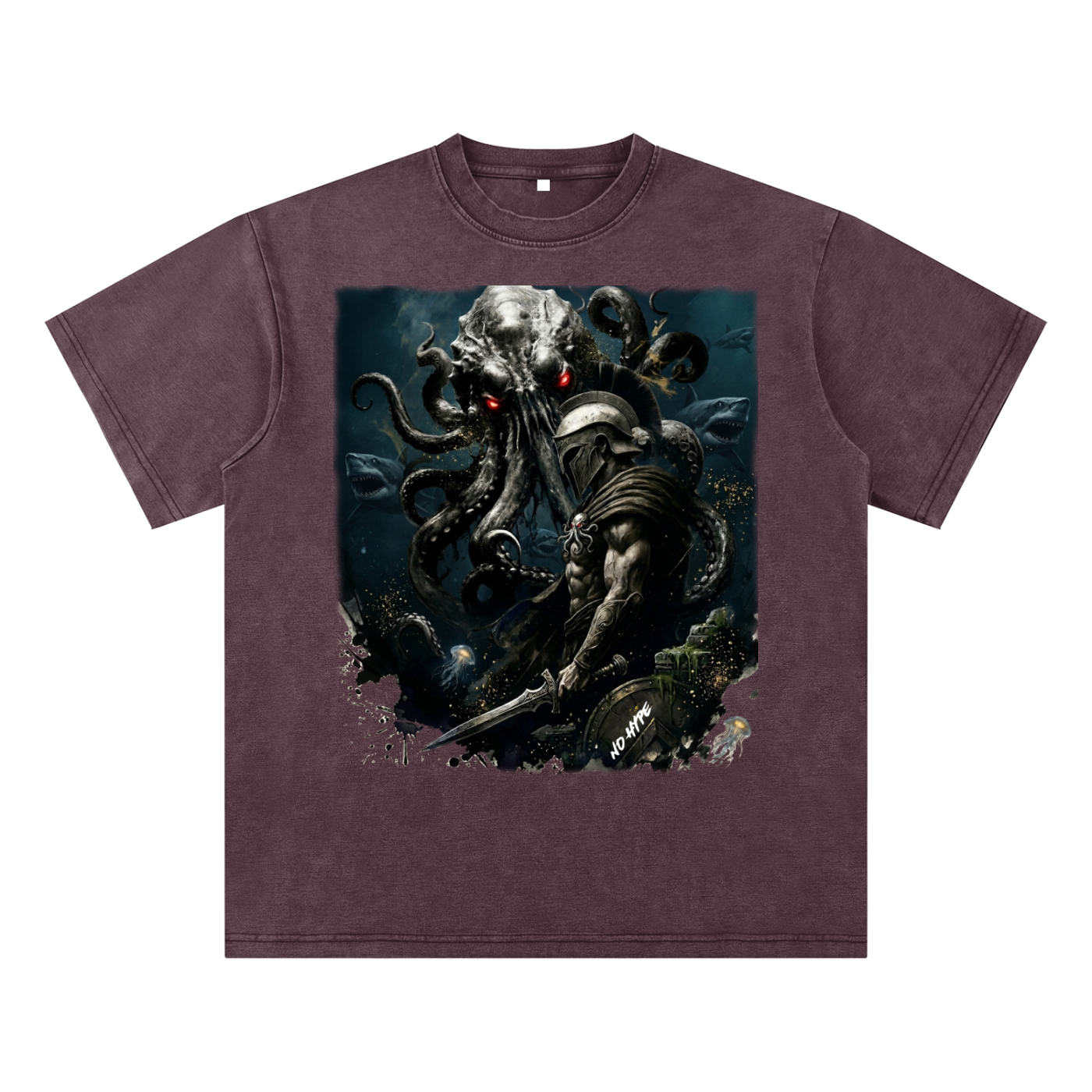 Uprise X No Hype Bamboo Snow Washed MMA T