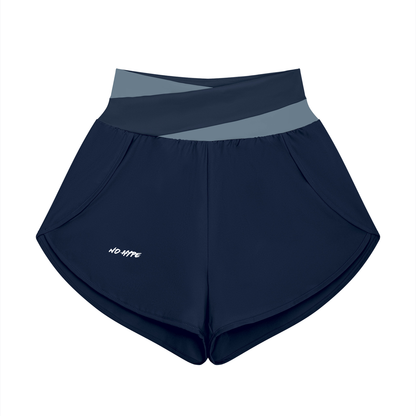 Y Color Slash Yoga Shorts