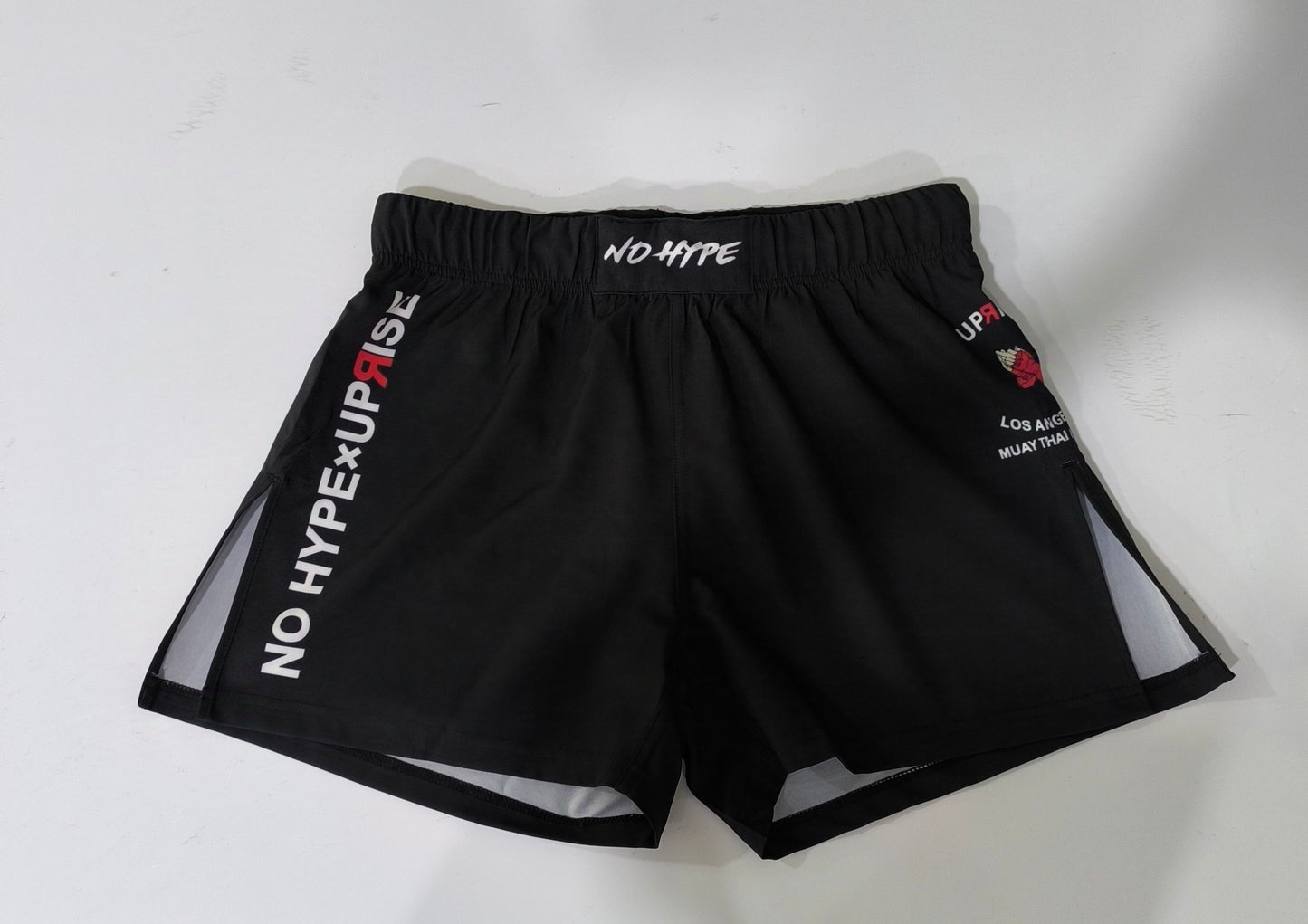 No Hype x Uprise Hybrid MMA Shorts - Black