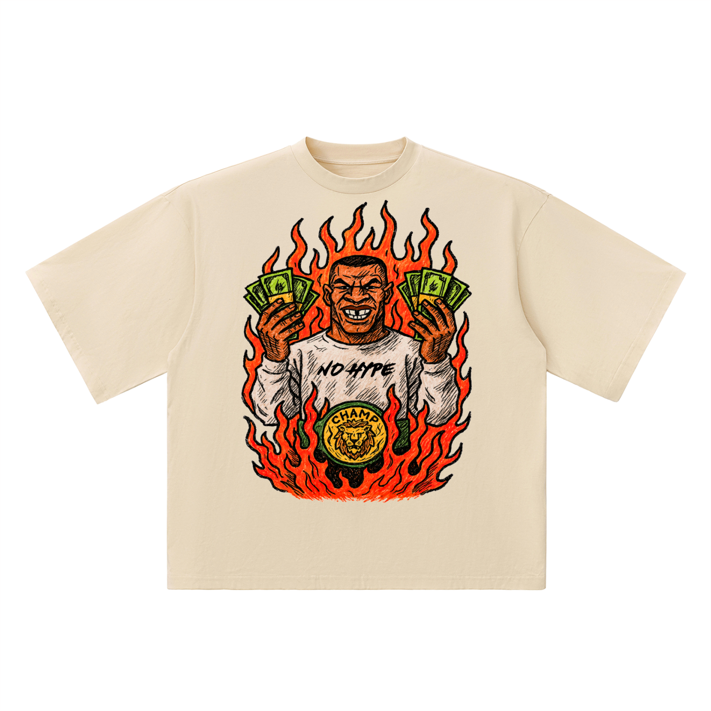 Paid In Full Oversized Drop Shoulder T-Shirt