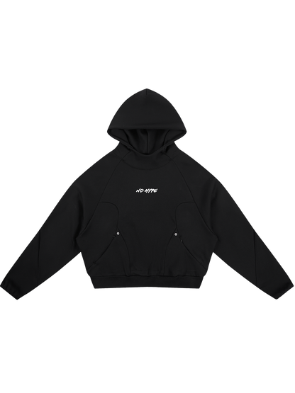 Raglan Pocketed Hoodie